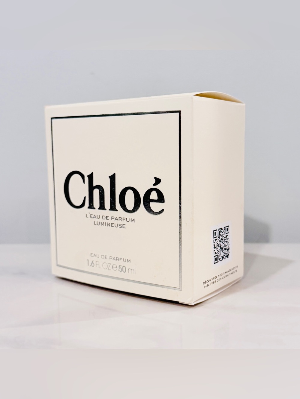 Chloé L'Eau de Parfum Lumineuse 1.6 fl oz Packaging - BOX/LID ONLY